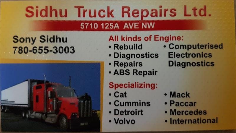 SIDHU TRUCK REPAIRS LTD. - Réparation de camion à Edmonton (AB) | AutoDir