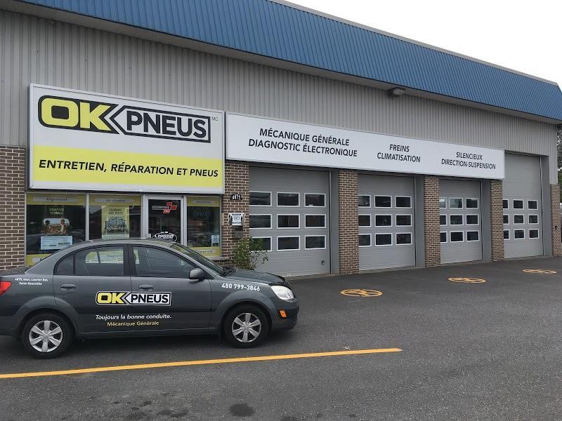 Auto Repair OK Pneus in Saint-Hyacinthe (QC) | AutoDir