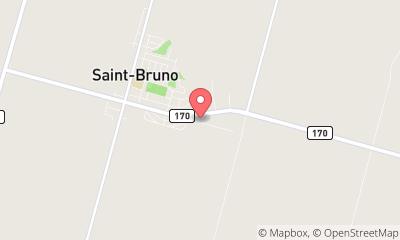 map, Dallaire Equipment St-Bruno