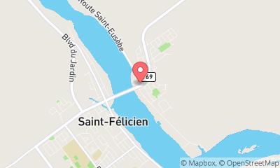 map, Maison de l'Auto St-Félicien