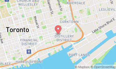 map, Car Dealership Porsche Centre Downtown Toronto in Toronto (ON) | AutoDir