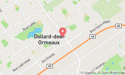 map, Des Sources Chrysler Dodge Jeep Ram (Vaudreuil, Montreal, Laval)