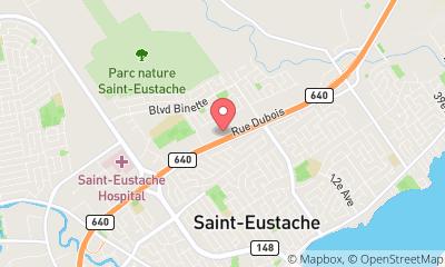 map, HGrégoire Nissan Saint-Eustache