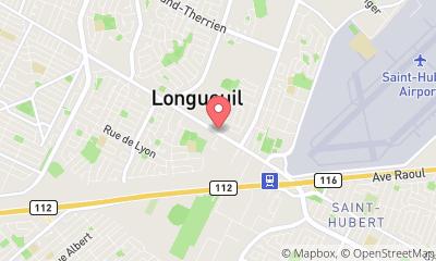 map, Longueuil Honda