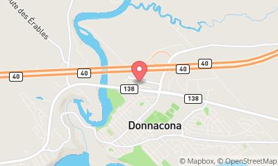 map, Donnacona Ford