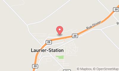 map, Laurier-Station Chevrolet Buick GMC