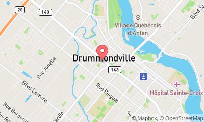 map, Mazda Drummondville