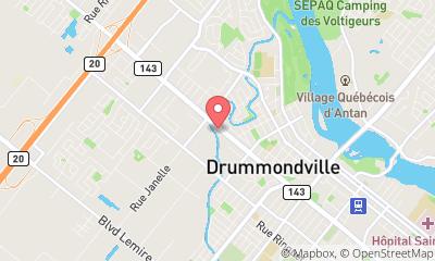 map, HGrégoire Drummondville