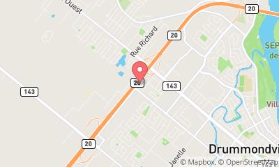 map, Toyota Drummondville
