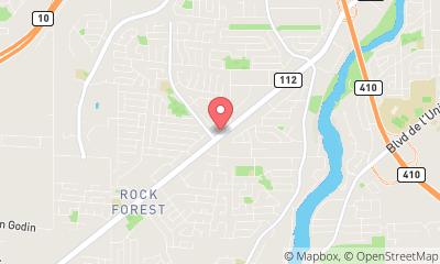 map, Volkswagen de l'Estrie / Sherbrooke