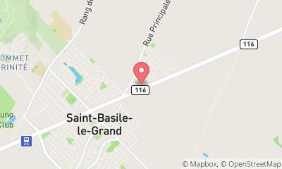 map, St-Basile Honda