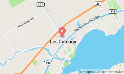 map, Car Dealership Réparation Mobile V R in Coteau-du-Lac (QC) | AutoDir