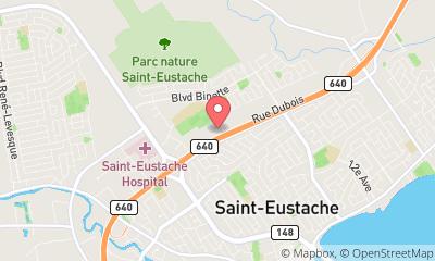 map, City Caravan St-Eustache