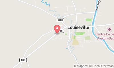 map, Louiseville Automobile