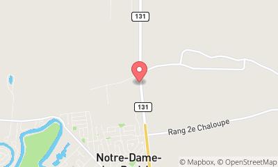 map, Lapointe Sports Joliette