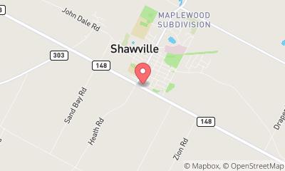 map, Shawville Ford