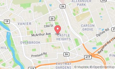 map, Car Dealership Ottawa St-Laurent Jeep & RAM in Ottawa (ON) | AutoDir