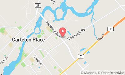 map, Car Dealership Bean Chevrolet Buick GMC Corvette in Carleton Place (ON) | AutoDir