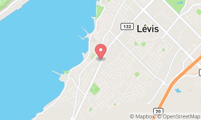 map, Lévis Autos