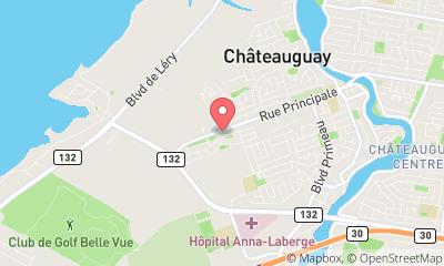 map, MOTOPro South Shore (Suzuki Châteauguay)