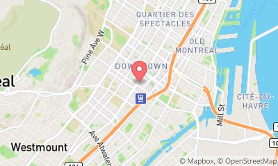 map, Contant Montréal Centre-ville