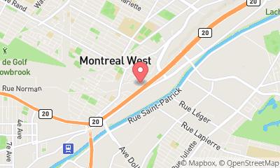 map, U-Haul De Montréal-Ouest-Déménagement Et Entreposage