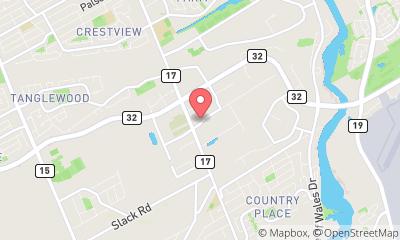 map, Canadian Auto Parts Suppliers