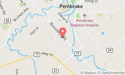 map, Pembroke Auto Sales Ltd.