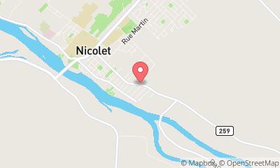 map, Car Inspection NAPA AUTOPRO - Garage Carette inc. in Nicolet (QC) | AutoDir