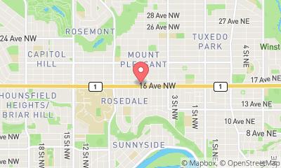 map, NAPA Auto Parts - NAPA Calgary - North Hill