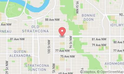 map, Edmonton Mobile Mechanics & Inspections - Atelier de réparation automobile à Edmonton (AB) | AutoDir