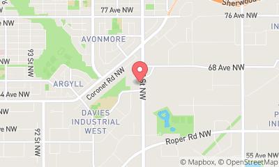 map, Meineke Car Care Centre - Inspection automobile à Edmonton (AB) | AutoDir