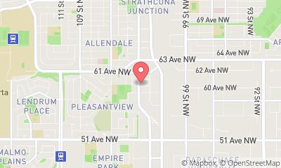 map, Budget Car Rental - Location long terme à Edmonton (AB) | AutoDir