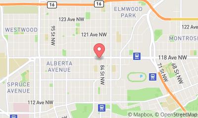 map, MOTO AUTO - Courtier automobile à Edmonton (AB) | AutoDir