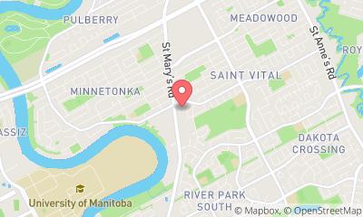 map, Manitoba Used Car Dealers Assn