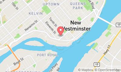 map, Oil Change And Brake Service New Westminster
