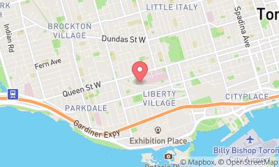 map, 24 hour Toronto Towing