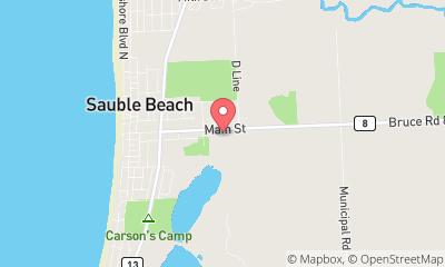 map, Sauble Beach Motorsports