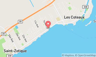 map, Motorcycle Dealer Atelier R V Moto & Scooter in Saint-Zotique (QC) | AutoDir
