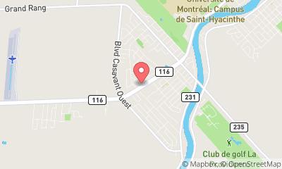 map, Location Auto en Direct | Saint-Hyacinthe