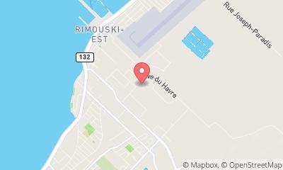 map, Fix Auto Rimouski