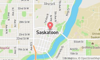 map, Saskatoon Sled & Sea-Doo Rentals