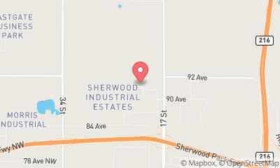 map, Edmonton Kenworth Ltd. - Achat de camion à Edmonton (AB) | AutoDir
