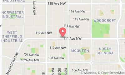 map, Budget Car Rental - Agence de location automobiles à Edmonton (AB) | AutoDir