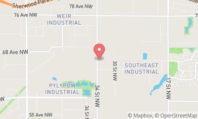 map, U-Haul Neighborhood Dealer - Location de camion à Edmonton (AB) | AutoDir