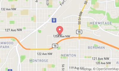 map, SIDHU TRUCK REPAIRS LTD. - Réparation de camion à Edmonton (AB) | AutoDir