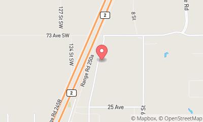 map, RV City Sales, Parts and Service Centre in Nisku