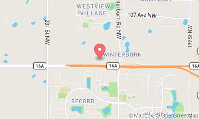 map, U-Haul Moving & Storage of Winterburn - RV Rental Agency in Edmonton (AB) | AutoDir