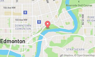 map, River Valley Adventure Co - Boat Rental in Edmonton (AB) | AutoDir