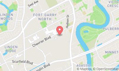map, Access Storage - Winnipeg Chevrier